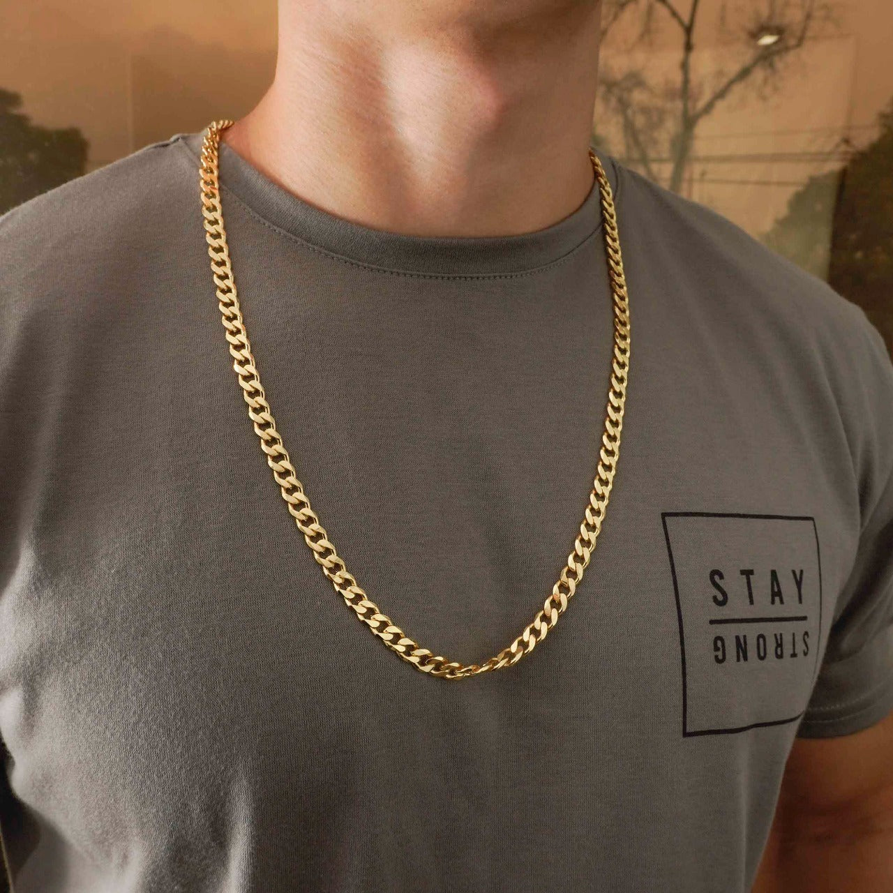 Cadena Cubana 60cm 6mm