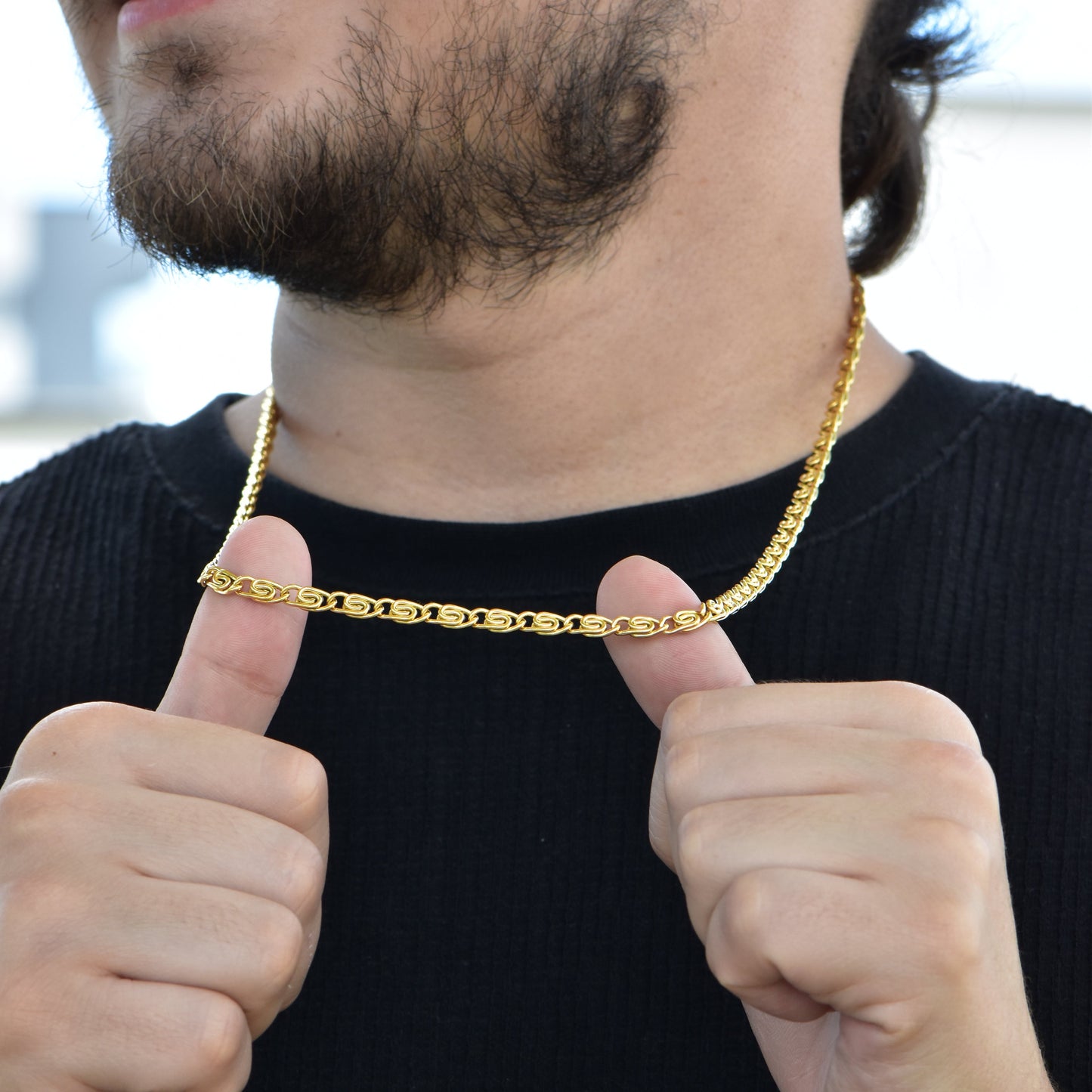 Cadena Caracol Hombre