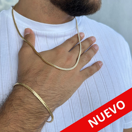 Cadena Serpiente + Pulsera