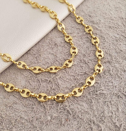 Cadena Grano de café 45cm