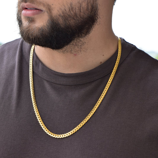 Cadena Grabada Hombre