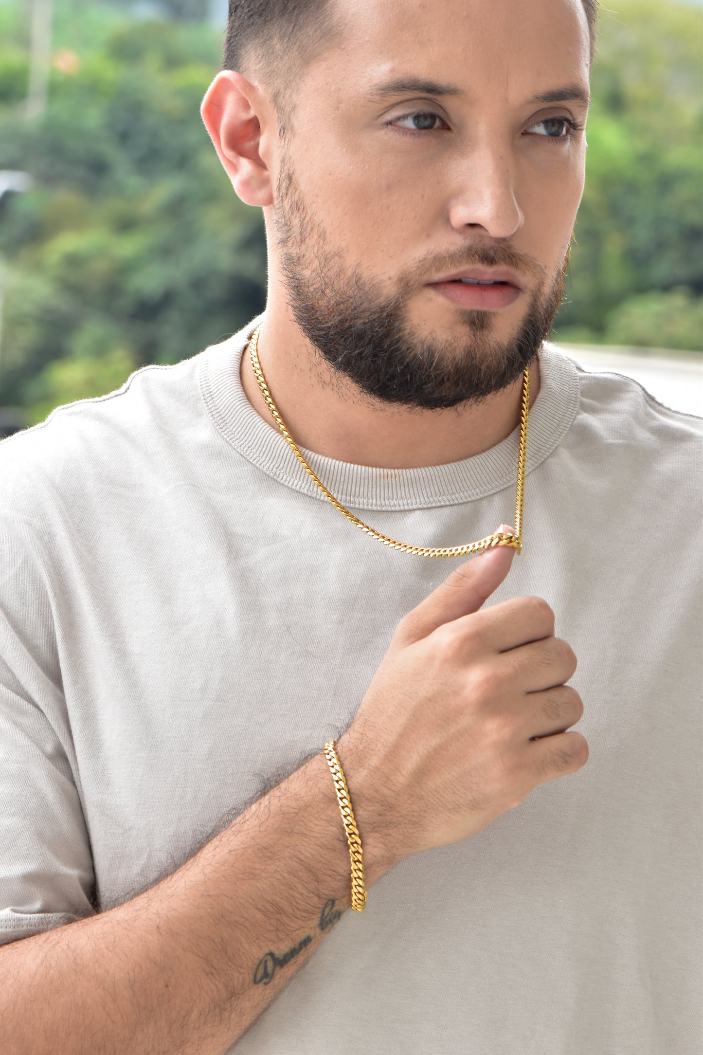 Combo Cubana Hombre + Cadena Dama Gratis