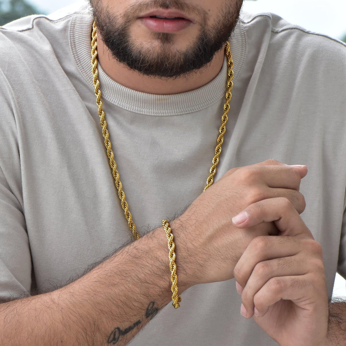 Combo Lazo Hombre + Cadena Dama Gratis