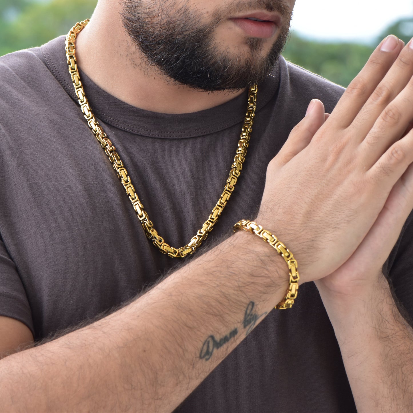 Combo Rustica Hombre + Cadena Dama Gratis