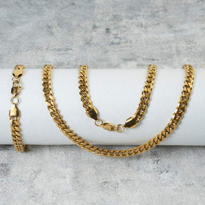 Combo Cubana Hombre + Cadena Dama Gratis