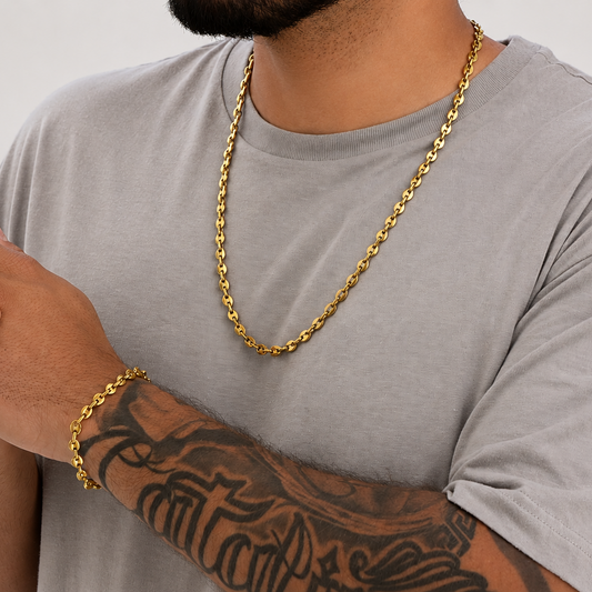 Combo Grano de Café Hombre - Pulsera gratis