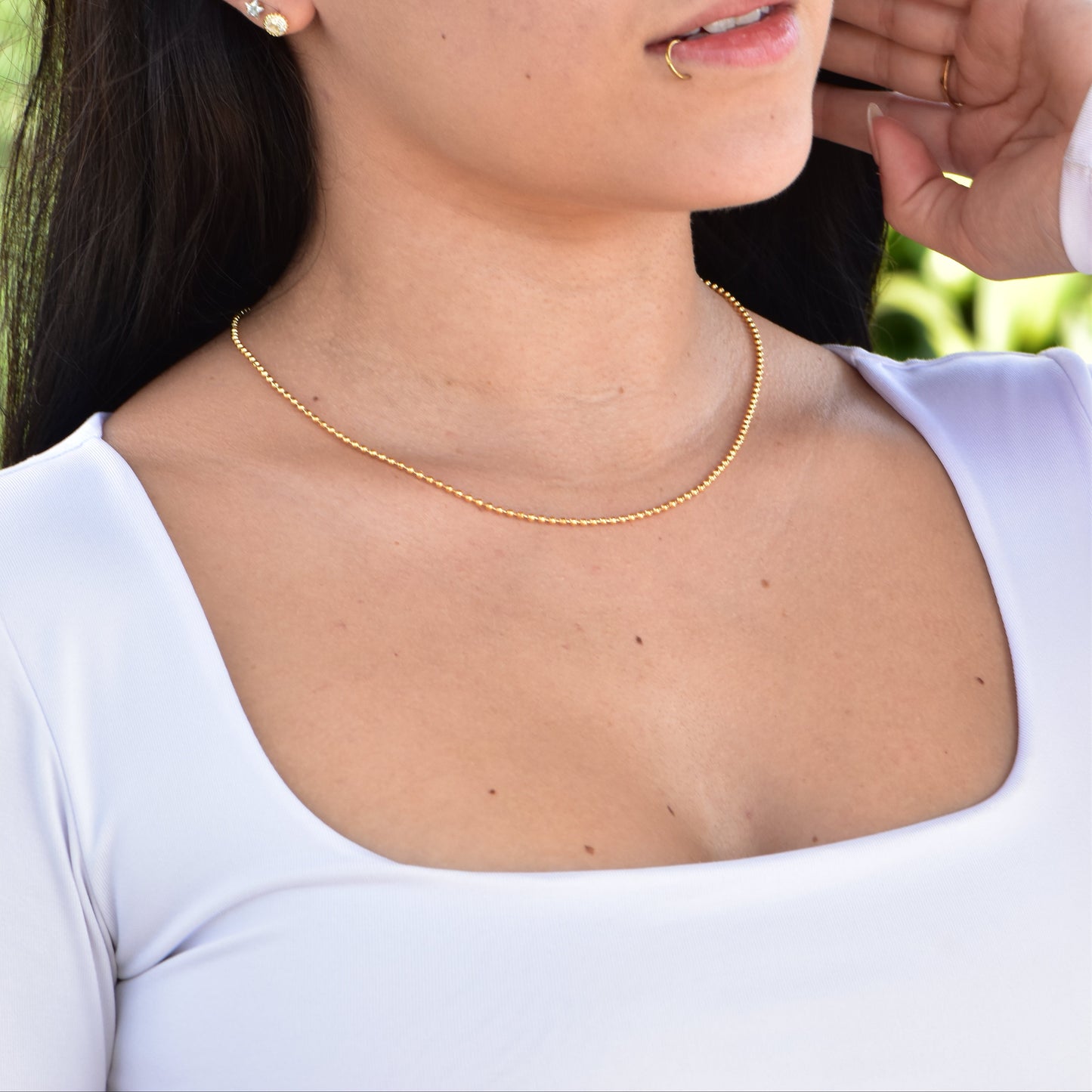 Cadena Militar Mujer 2mm