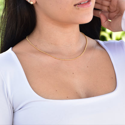 Cadena Militar Mujer 2mm