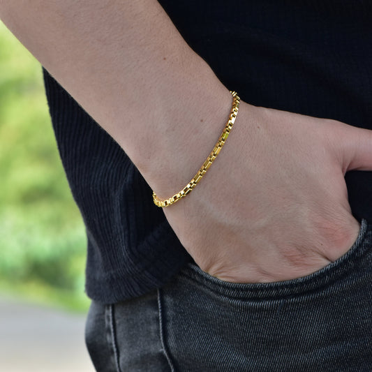 Pulsera Cilindros Hombre