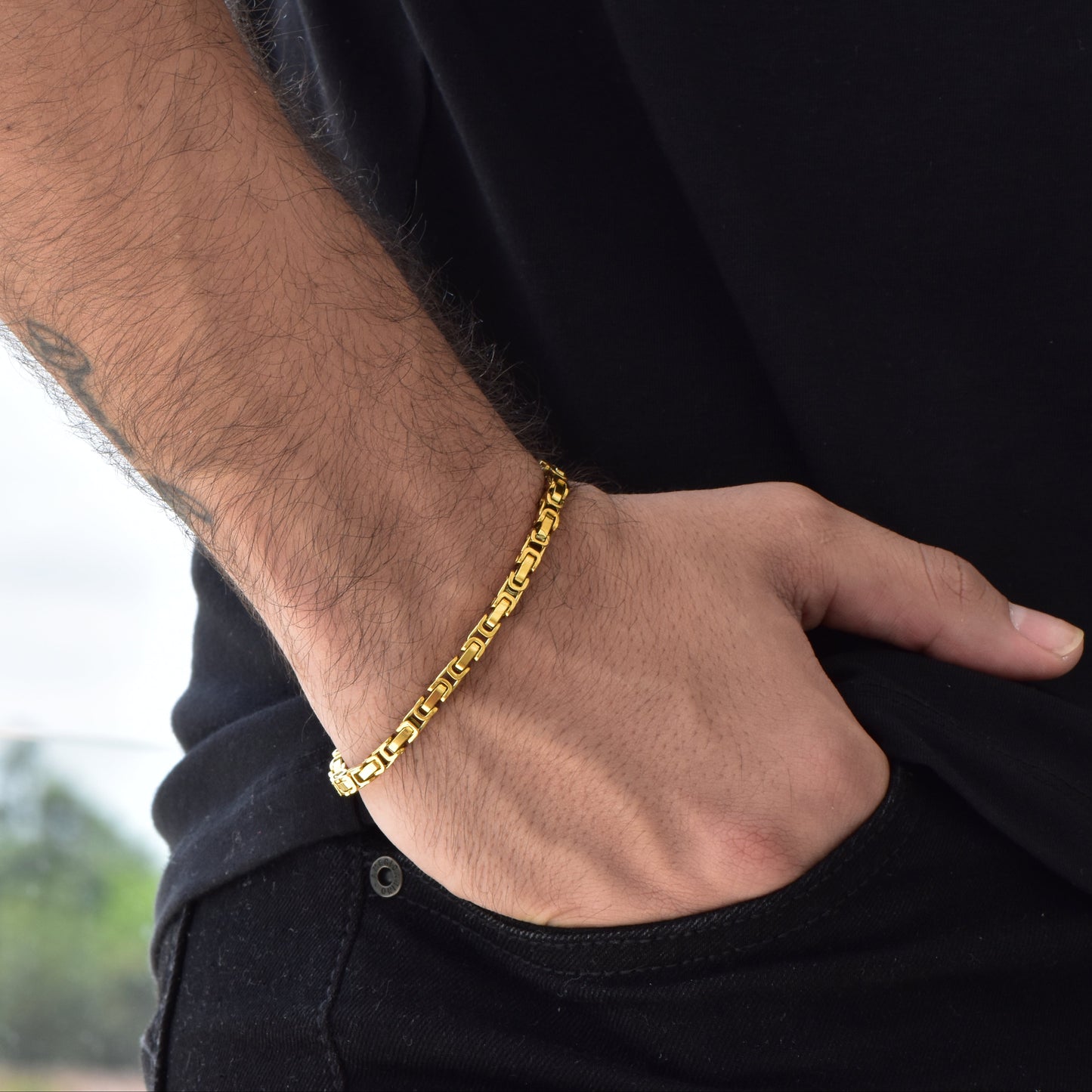 Pulsera Rustica Hombre