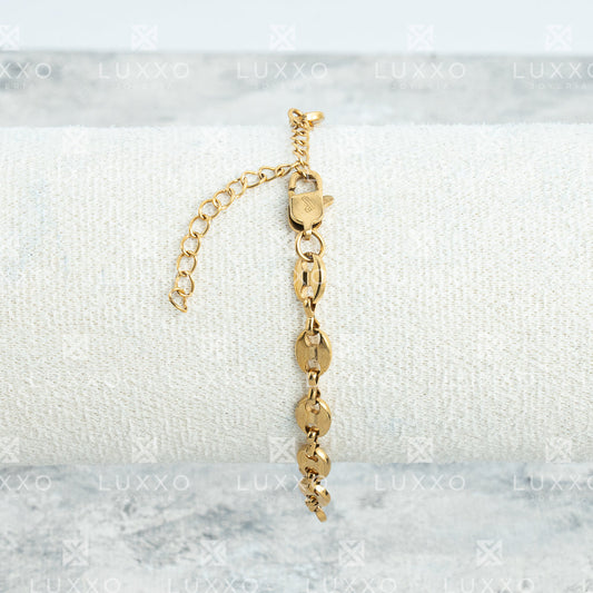 Pulsera Grano de cafe Mujer 5mm