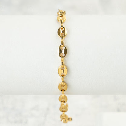 Pulsera Grano de Cafe Hombre 5mm